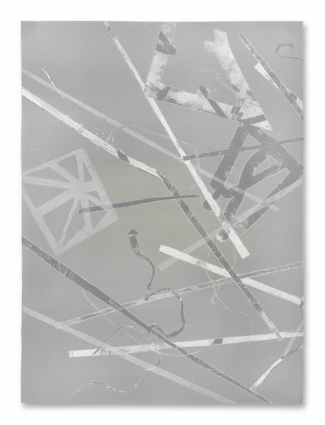 Urban Layers IV (mono print) by Ira Hoffecker